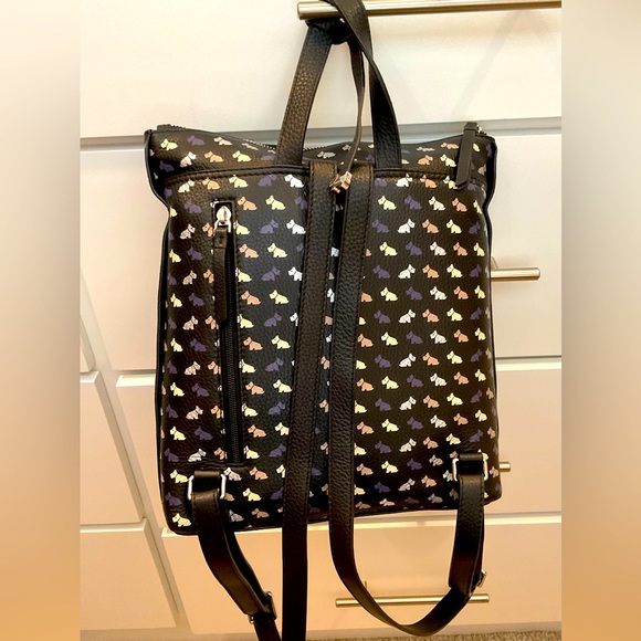 RADLEY LONDON Bags Radley London Brand New Radley Multi Dog Medium Leather Backpack Black